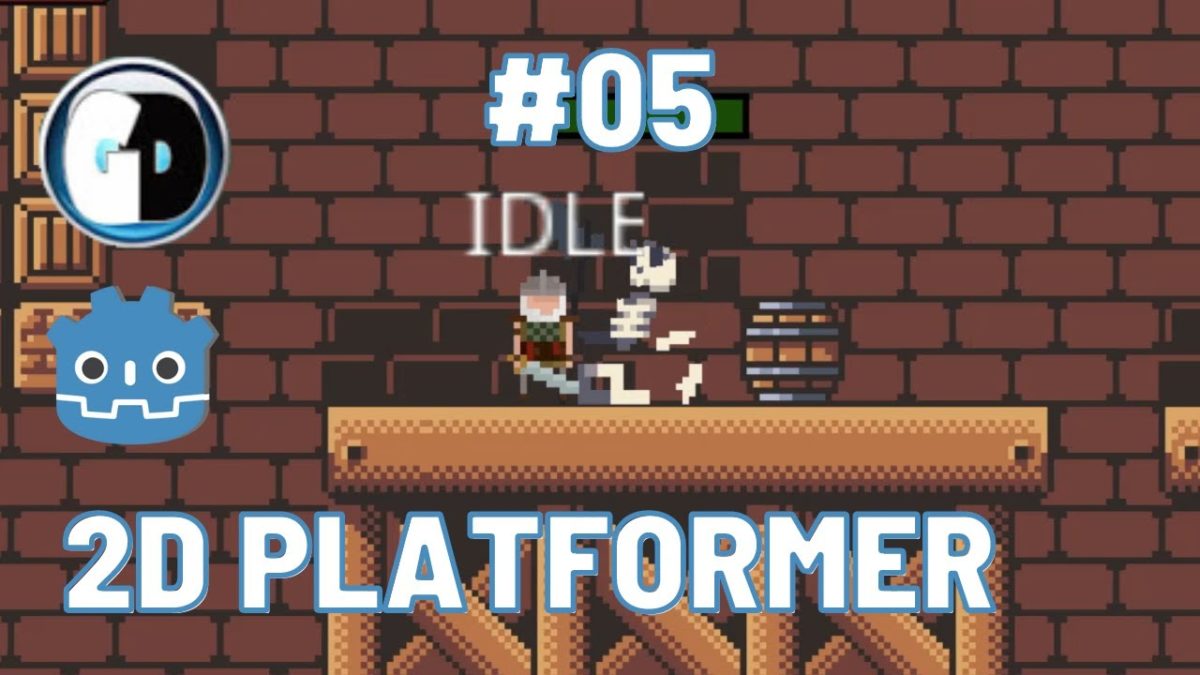 GODOT Engine TUTORIAL #5:  Make Your First 2D PLATFORMER GAME with GODOT:  GAME FEEL & JUICE