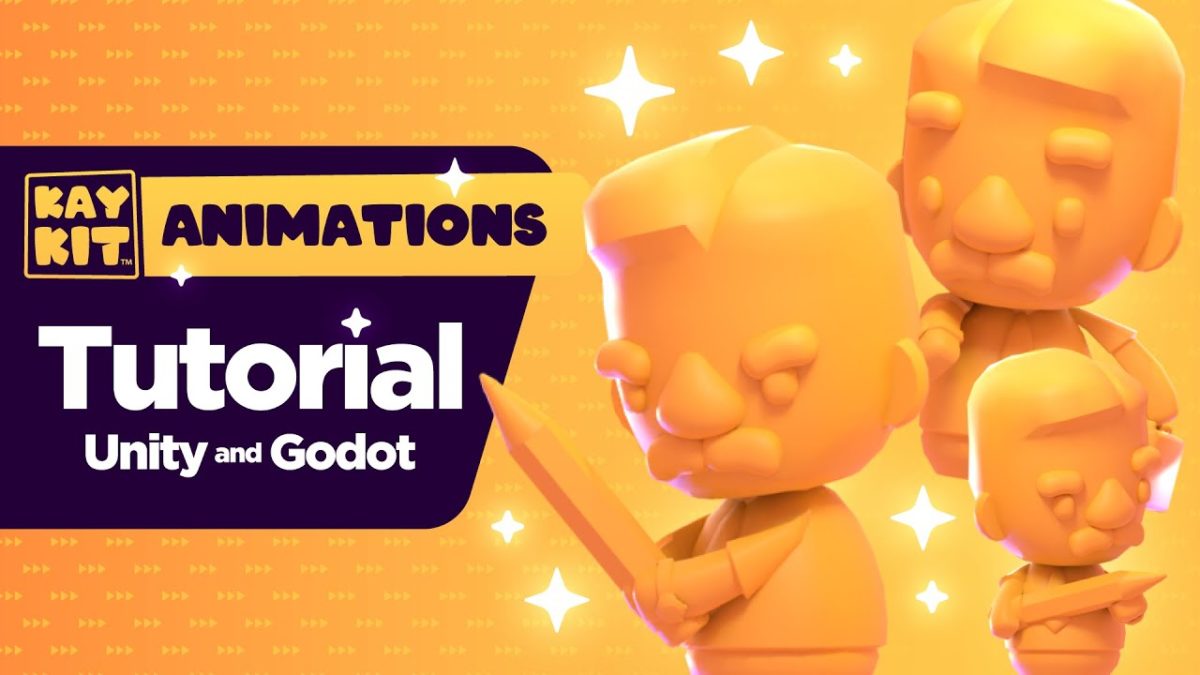 How to use KayKit Character Animations in Unity and Godot