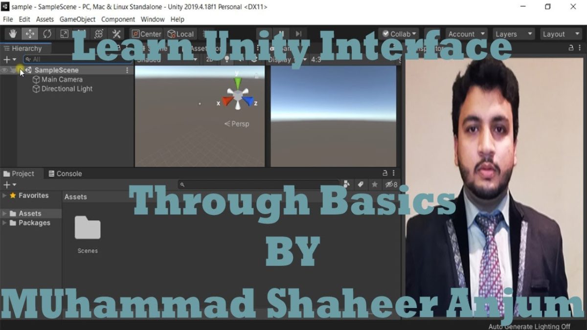 Learn Unity Interfce