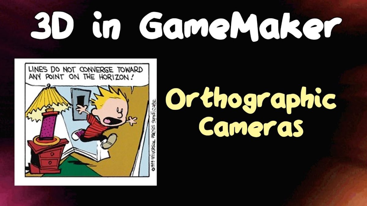 Orthographic Cameras - 3D Games in GameMaker (...kind of)